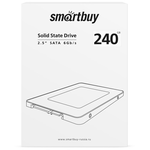 SSD накопитель Smartbuy 240Gb Revival 3 SB240GB-RVVL3-25SAT3 {SATA3.0, 7mm}